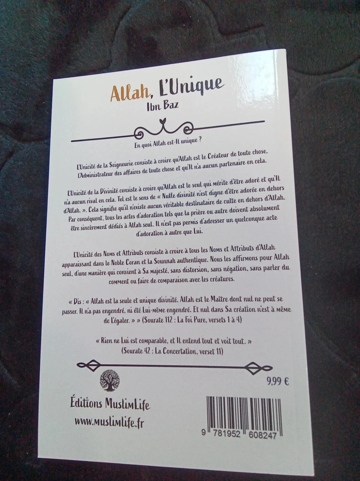 Allah,L'Unique – photo 2